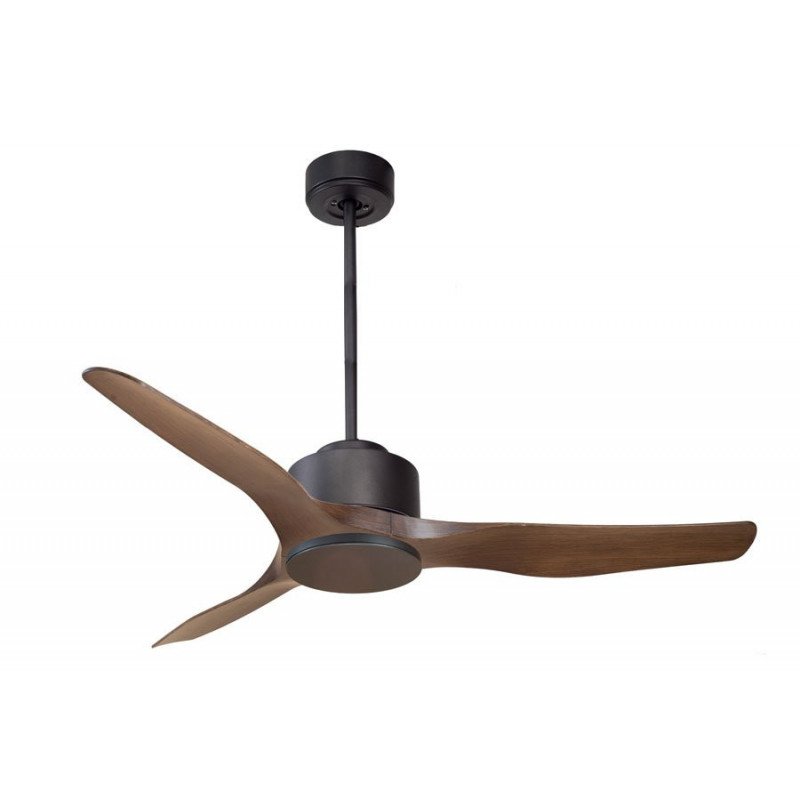Modulo de Klassfan. Ventilador de techo super desestratificador- 127 cm- Wi-Fi y termostato-Gris basalto/Negro y aspas ABS color